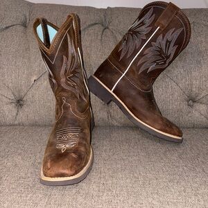 Rank 45 Boots -Brown Western Women's Shoes